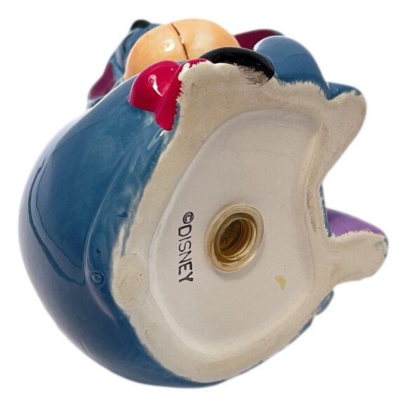 Disney Eeyore Toothbrush Holder Gray Ceramic Winnie-the-Pooh Vintage 80s - Picture 5 of 7